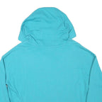 CALVIN KLEIN PERFORMANCE Womens Turquoise Hoodie L Cotton Blend Casual
