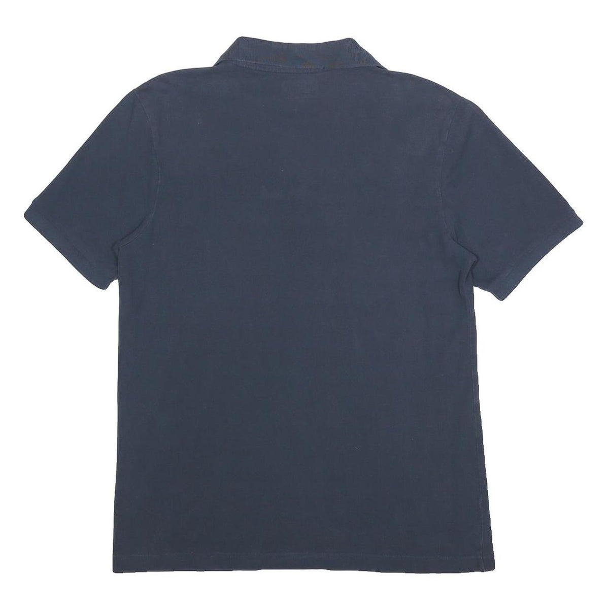 KAPPA Mens Navy Blue Short Sleeve Plain Polo Shirt L Cotton Casual
