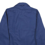 RIVERSIDE Mens Blue Jacket M Polyester Zip Plain Classic Fit Casual Outerwear
