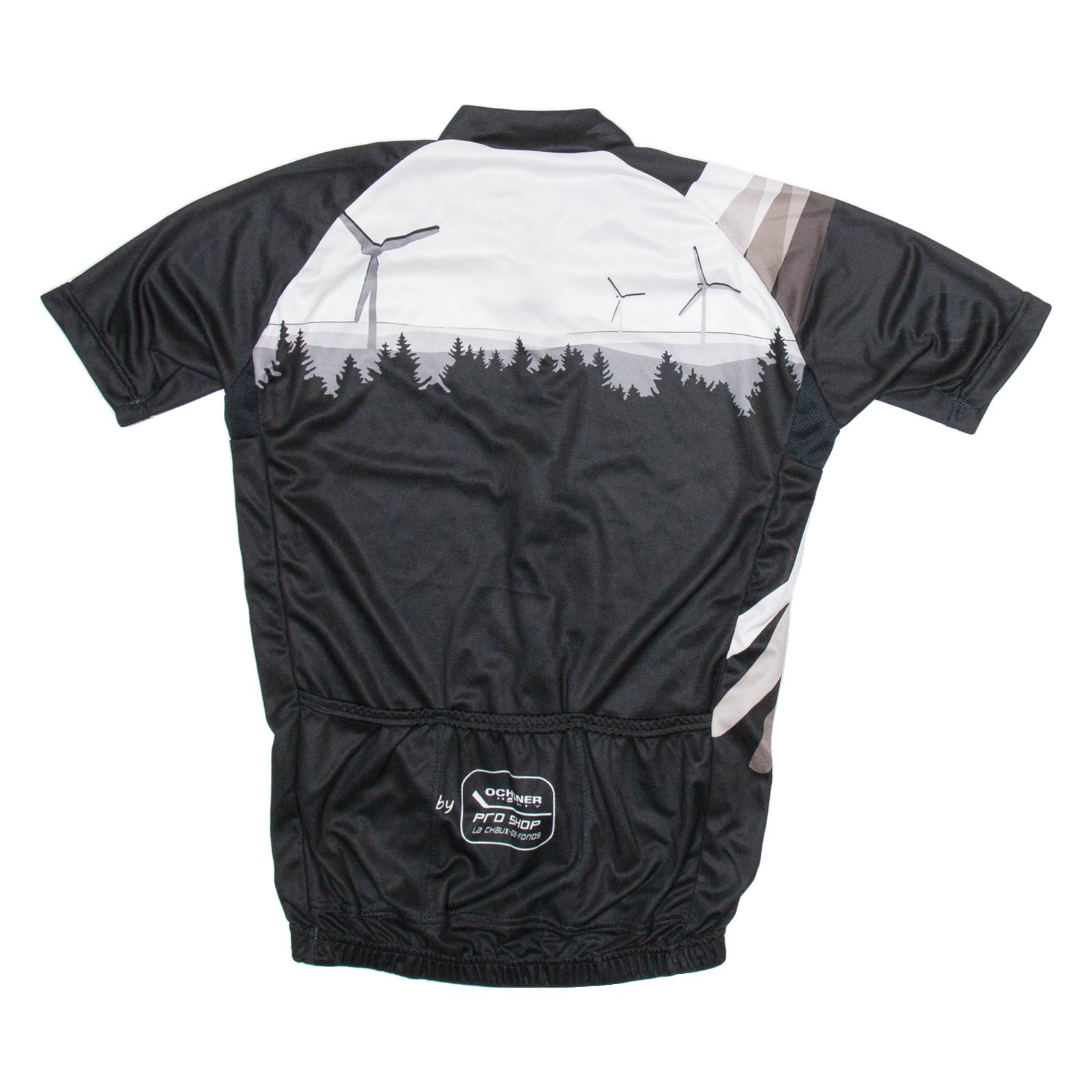 OCHSNER Cycling Full Zip Mens Jersey Black S