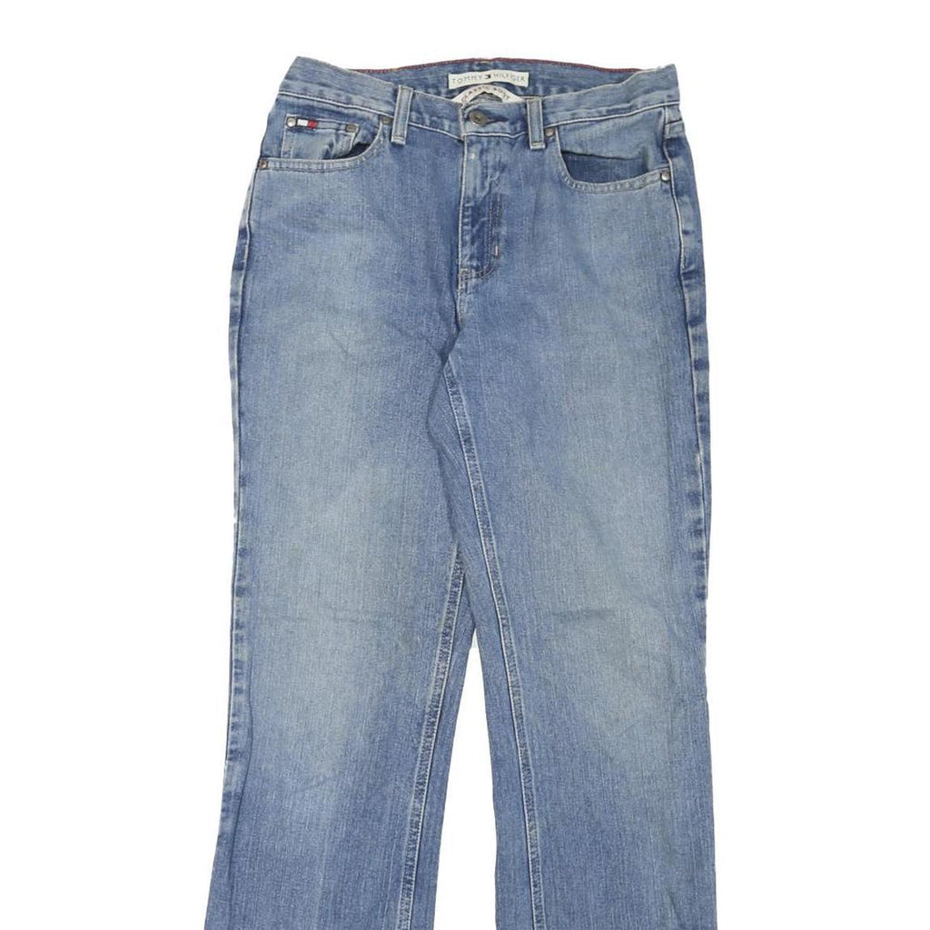 TOMMY HILFIGER Womens Regular Straight Denim Light W28 L31 Nautical Styled Jeans