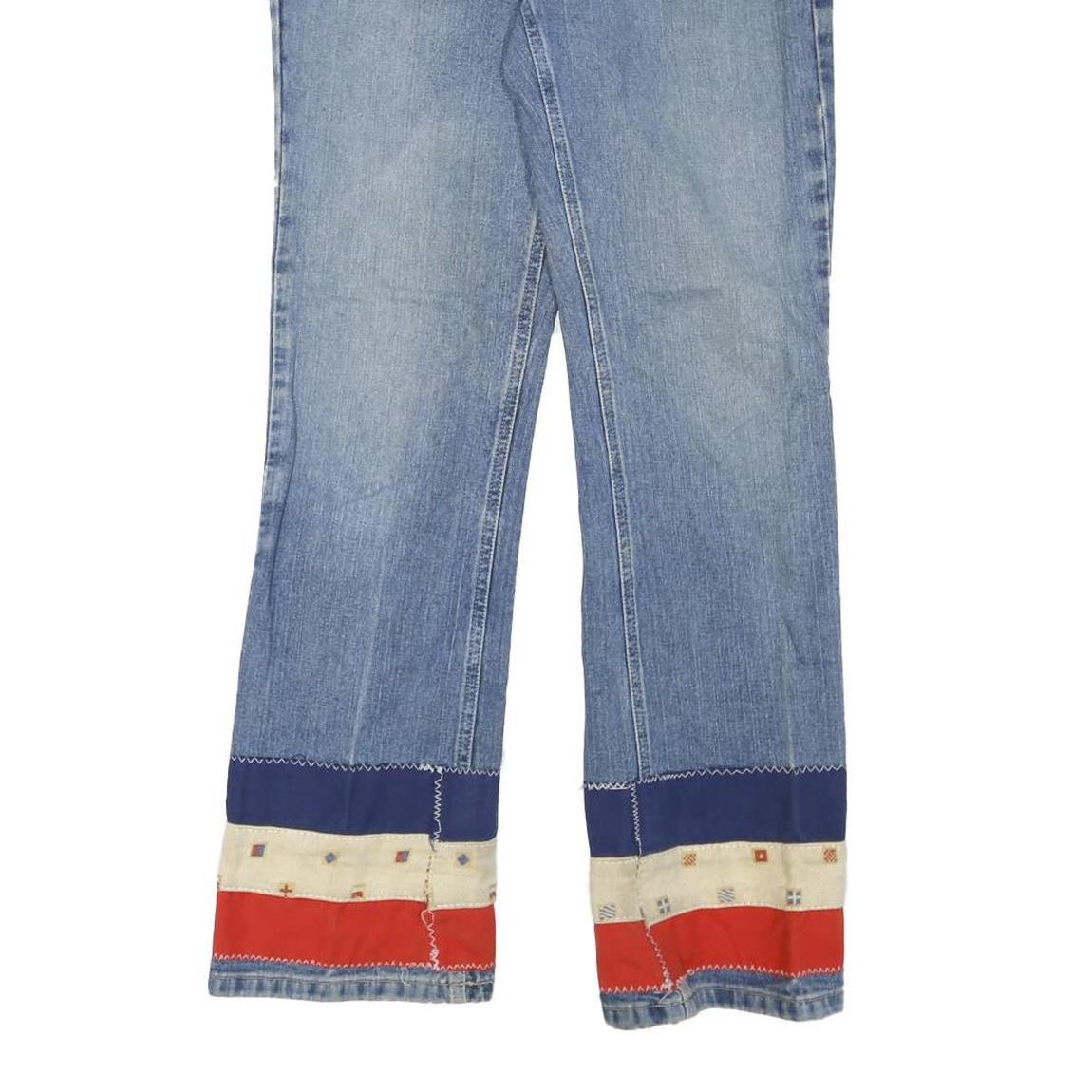 TOMMY HILFIGER Womens Regular Straight Denim Light W28 L31 Nautical Styled Jeans