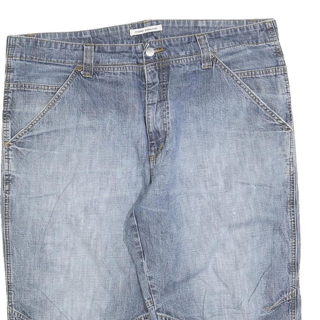 TOM TAILOR Mens Denim Blue Casual Shorts XL W38 Cotton Blend