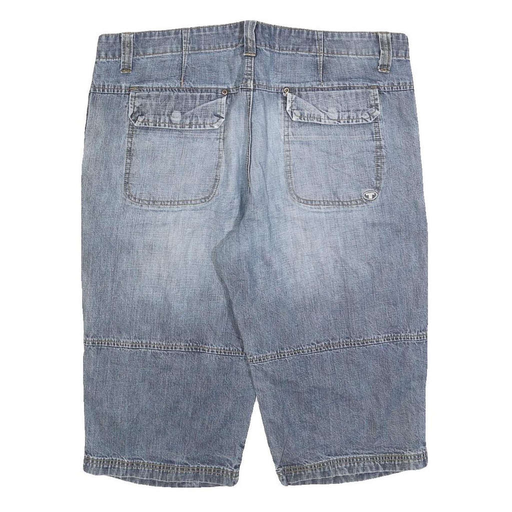TOM TAILOR Mens Denim Blue Casual Shorts XL W38 Cotton Blend