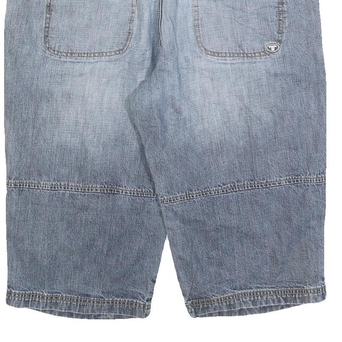 TOM TAILOR Mens Denim Blue Casual Shorts XL W38 Cotton Blend