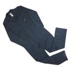DICKIES Mens Navy Blue Cotton Blend Regular Fit Dungarees L W40 L34 Workwear