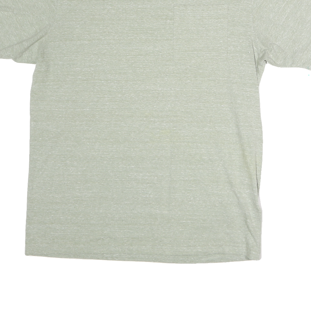 CARHARTT Mens Green Plain T-Shirt M Short Sleeve Crew Neck Casual Cotton