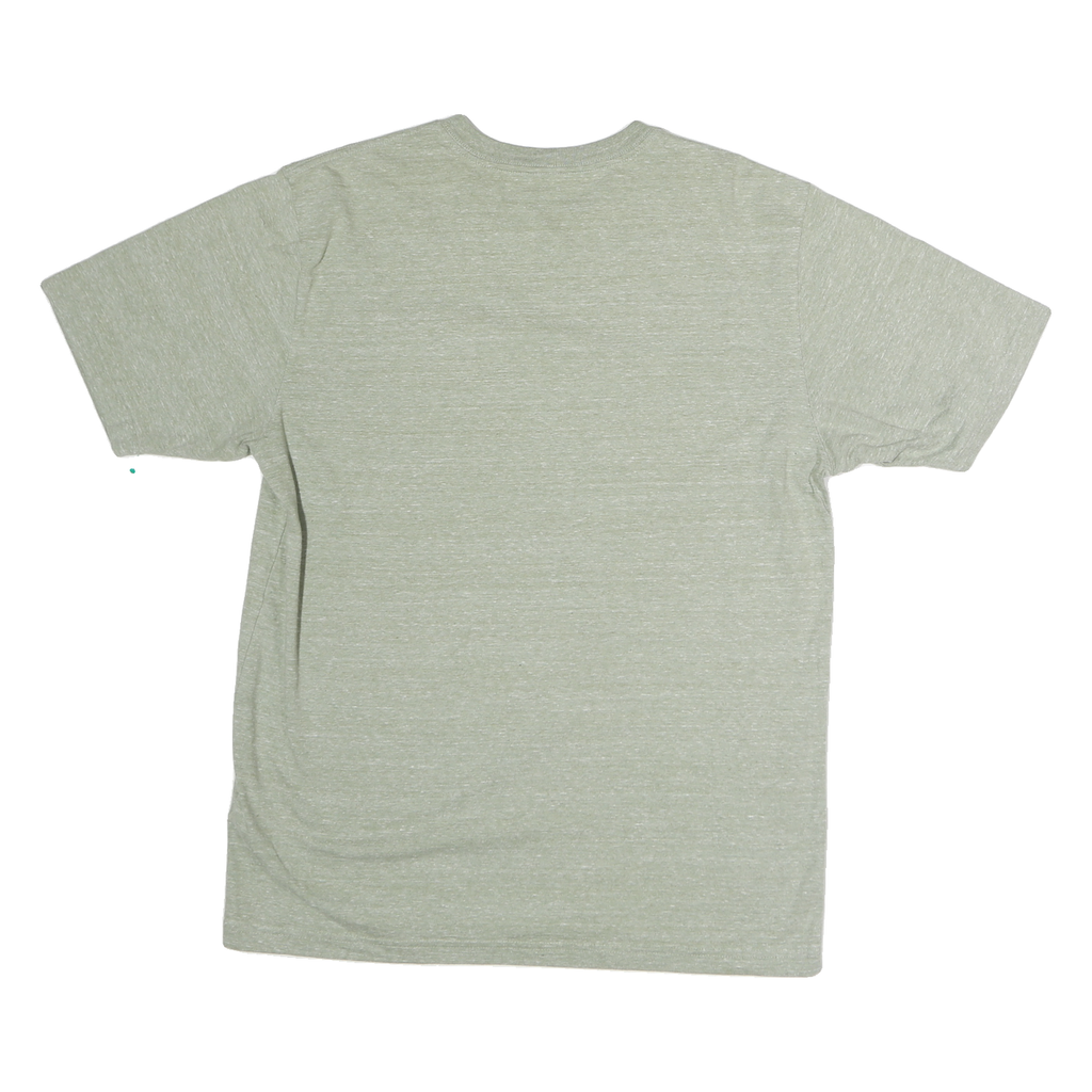 CARHARTT Mens Green Plain T-Shirt M Short Sleeve Crew Neck Casual Cotton