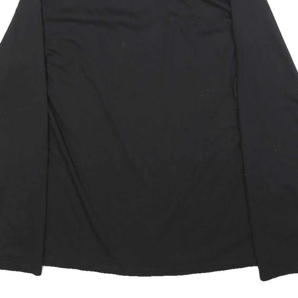 CHAPS Mens Black Graphic T-Shirt M Long Sleeve Crew Neck Spirited Tradition