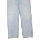 CARHARTT Womens Regular Fit Straight Leg Denim Light W34 L31 Cotton Blend Zip