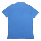 DIADORA Mens Blue Polo Shirt 2XL Cotton Blend Casual Short Sleeve Basic