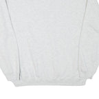 WHALE Mens Grey Polo Collar XL Sweatshirt Cotton Blend Casual Pullover