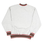 VARSITY Mens Grey Sweatshirt Smoky Hill Buffaloco Crew Neck L Retro