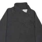 PUMA Womens Black Cotton Blend Jacket XL Zip Plain Casual Sportswear Style