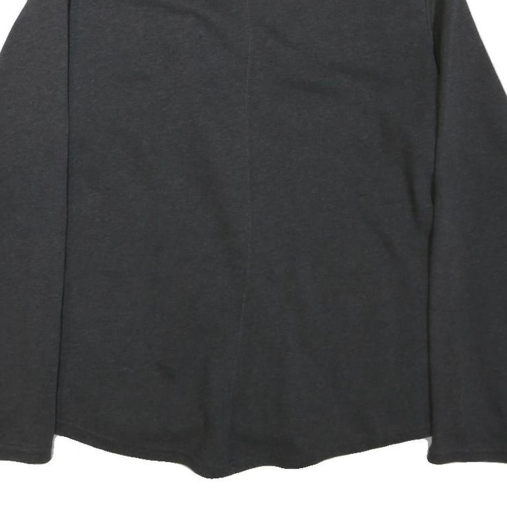 PUMA Womens Black Cotton Blend Jacket XL Zip Plain Casual Sportswear Style