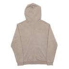 ADIDAS Womens Beige Hoodie UK 12 Cotton Blend Pullover Casual Sport Sweatshirt