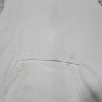ADIDAS Womens Beige Hoodie UK 12 Cotton Blend Pullover Casual Sport Sweatshirt