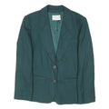 PENDLETON Womens Green Wool Blazer XS Classic Tailored Button Jacket Plain