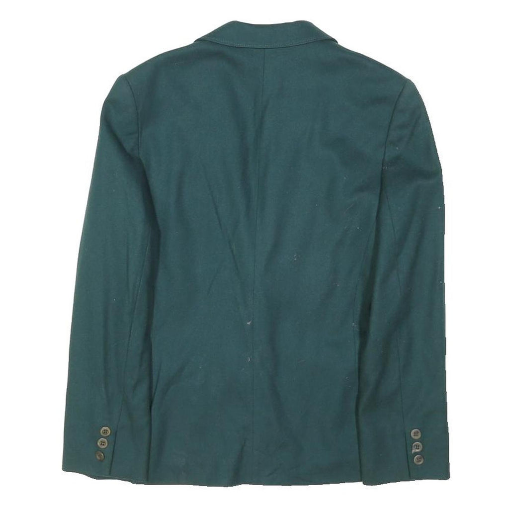 PENDLETON Womens Green Wool Blazer XS Classic Tailored Button Jacket Plain