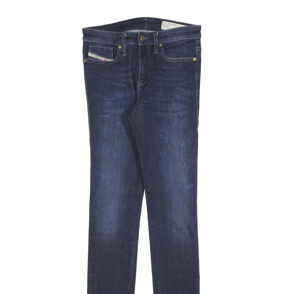 DIESEL Womens Jeans Blue Slim Skinny Denim Medium W25 L32 Stretch Cotton Blend