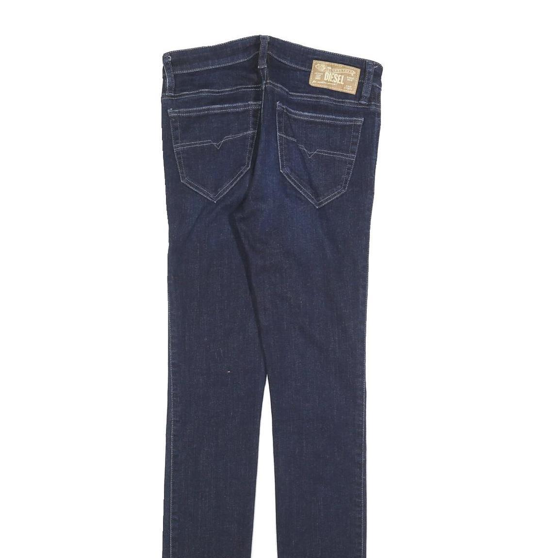 DIESEL Womens Jeans Blue Slim Skinny Denim Medium W25 L32 Stretch Cotton Blend