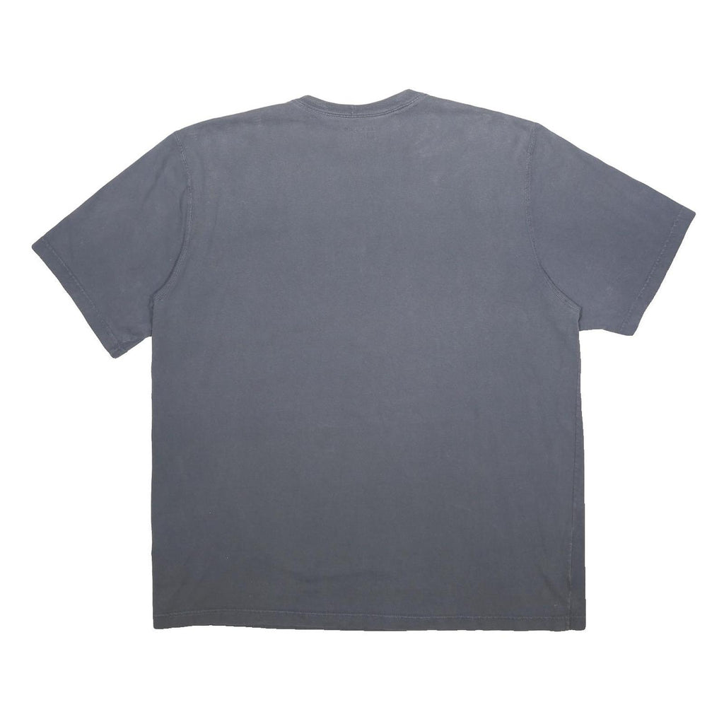 CARHARTT Mens Blue Pocket T-Shirt XL Short Sleeve Crew Neck Cotton Blend