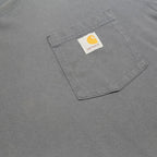 CARHARTT Mens Blue Pocket T-Shirt XL Short Sleeve Crew Neck Cotton Blend