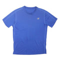NEW BALANCE Mens Blue Short Sleeve Crew Neck Sports T-Shirt Size M Lightweight