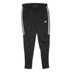 ADIDAS Womens Joggers Black & White Slim Tapered S W28 L29 Sportswear
