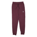ADIDAS ORIGINALS Womens Joggers Maroon Slim Tapered XS W25 L25 Cotton Blend