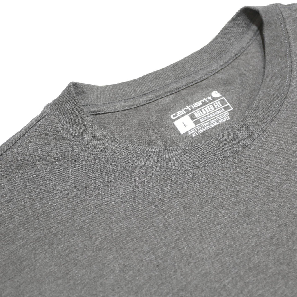 CARHARTT Mens Grey Graphic T-Shirt L Short Sleeve Crew Neck Workwear Casual