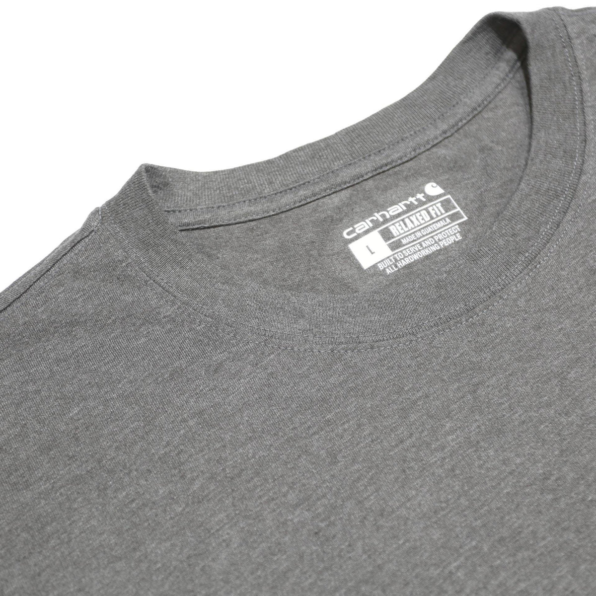 CARHARTT Mens Grey Graphic T-Shirt L Short Sleeve Crew Neck Workwear Casual