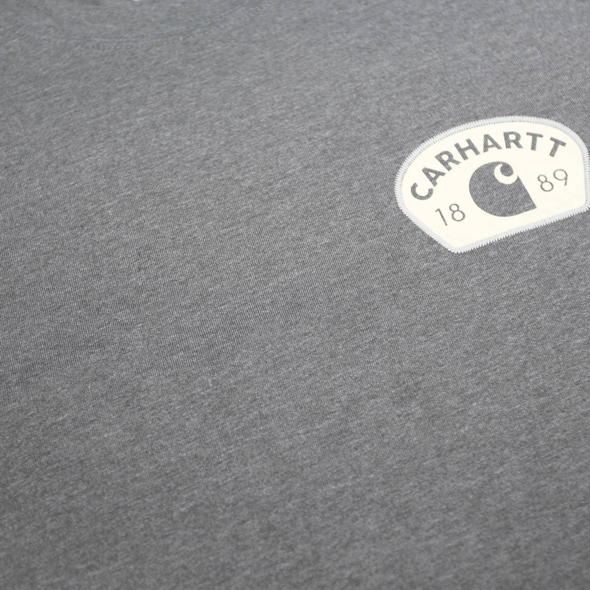 CARHARTT Mens Grey Graphic T-Shirt L Short Sleeve Crew Neck Workwear Casual