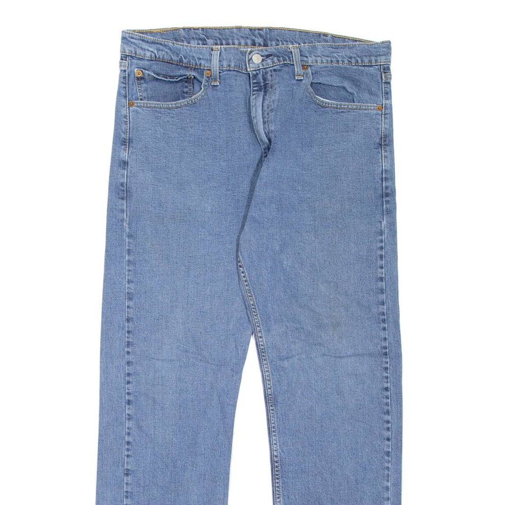 LEVI'S 505 Jeans Mens Blue Regular Straight W38 L32