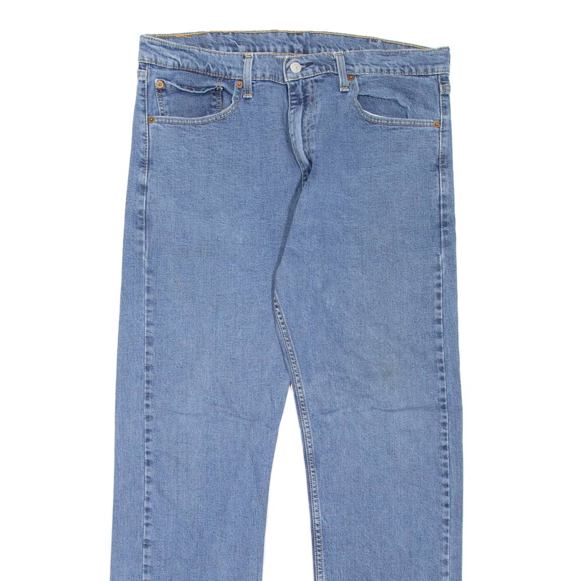 LEVI'S 505 Jeans Mens Blue Regular Straight W38 L32