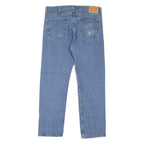 LEVI'S 505 Jeans Mens Blue Regular Straight W38 L32