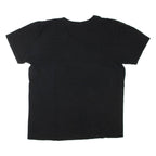 GILDAN Womens T-Shirt Black V-Neck L