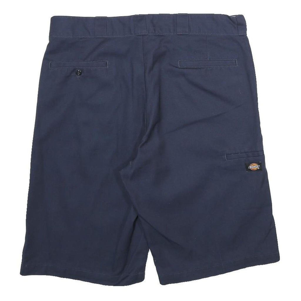 DICKIES Mens Shorts Navy Blue Relaxed Fit Workwear L W36