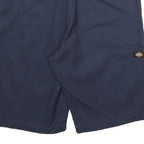 DICKIES Mens Shorts Navy Blue Relaxed Fit Workwear L W36