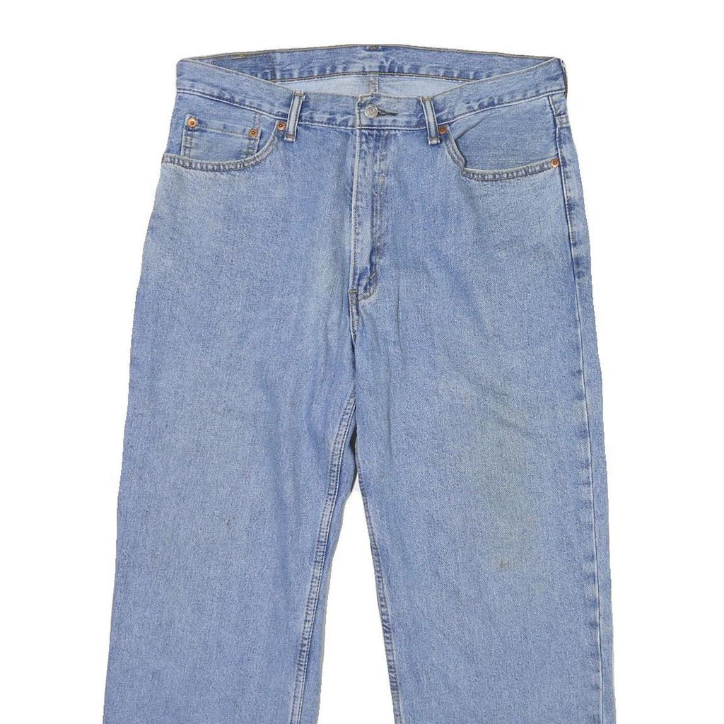 LEVI'S 550 Mens Jeans Blue Regular Loose Denim Medium W36 L29 Classic Fit Button