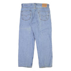 LEVI'S 550 Mens Jeans Blue Regular Loose Denim Medium W36 L29 Classic Fit Button