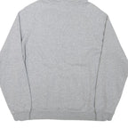 ADIDAS Mens Grey Hoodie S Cotton Blend Pullover Casual