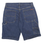 WRANGLER Mens Denim Blue Casual Shorts M W32 Cotton Blend Relaxed Fit