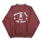 RAWLINGS Mens Maroon Akasaki 7 V-Neck M Nylon Sweatshirt Sports Team