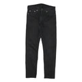LEVI'S 512 Mens Jeans Black Slim Skinny Denim W29 L27 Zip Cotton Blend