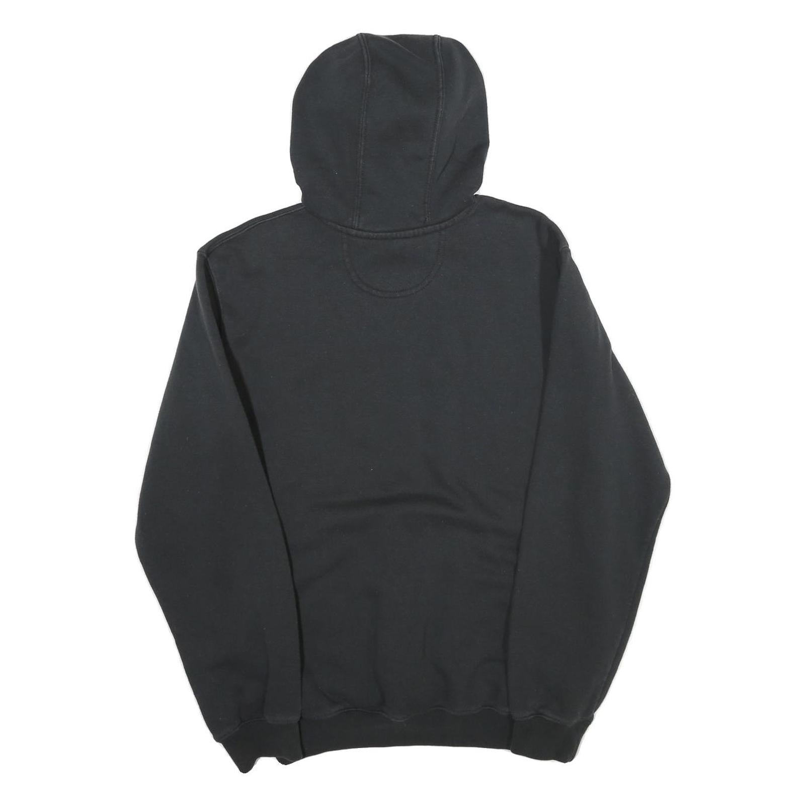 CARHARTT Mens Black Hoodie S Cotton Workwear Casual