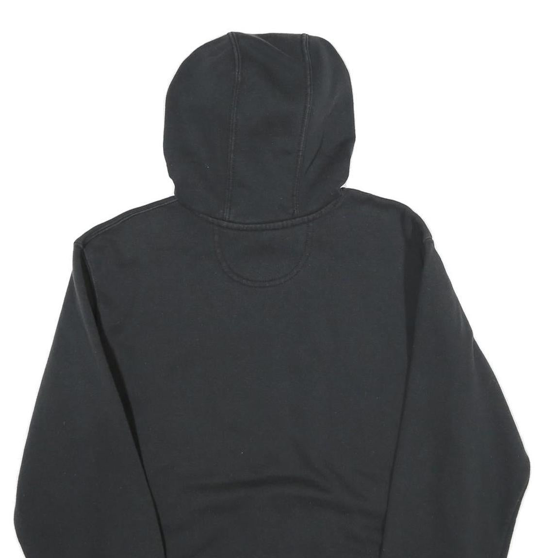 CARHARTT Mens Black Hoodie S Cotton Workwear Casual