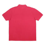 KAPPA Mens Red Short Sleeve Plain Polo Shirt 3XL Cotton Classic Casual