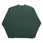 FRUIT OF THE LOOM Mens Green All Seasons Ski Club Crew Neck XL Ski Graphic