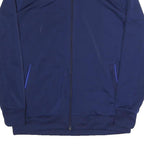 ADIDAS Mens Blue Jacket M Polyester Blend Track Top Sportswear Zip Casual